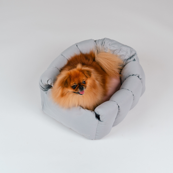 Gentle Purr Puff Lounger | 2-in-1 Bed