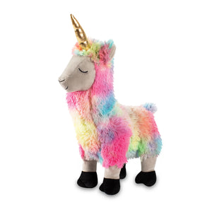 Fringe Studio Dog Squeaker Toy - Sprinkles The Llamacorn