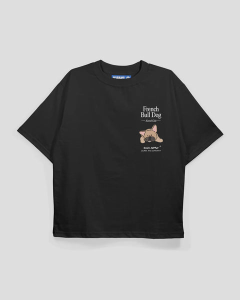 Kinu Supply Encyclopedia T-shirt | French Bulldog