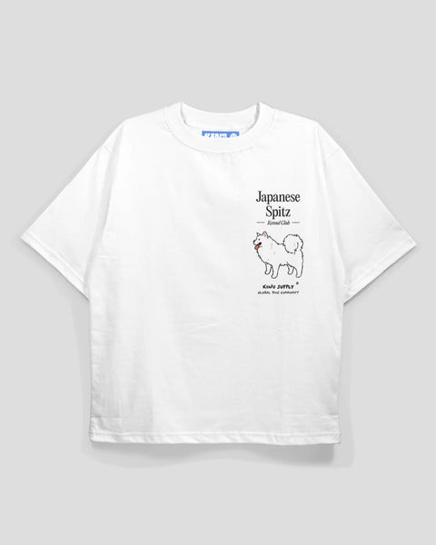 Kinu Supply Encyclopedia T-shirt | Japanese Spitz