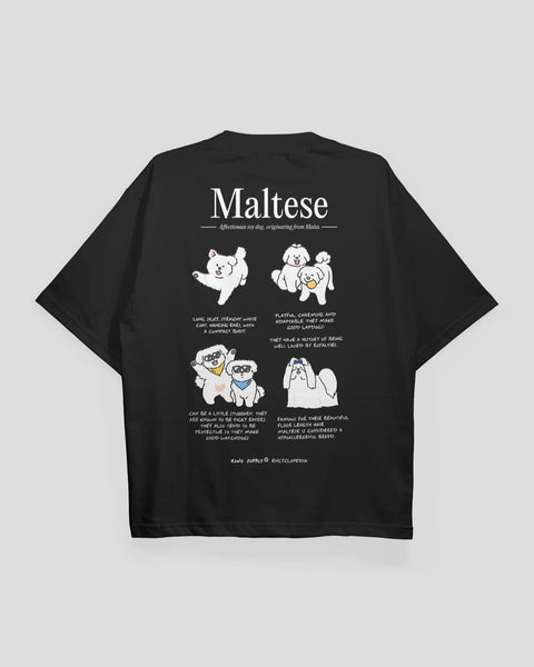 Kinu Supply Encyclopedia T-shirt | Maltese