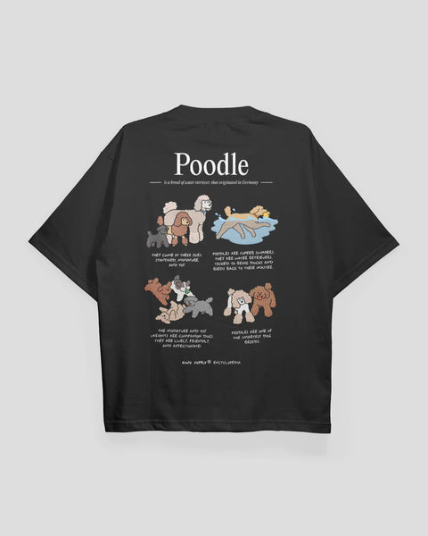 Kinu Supply Encyclopedia T-shirt | Poodle