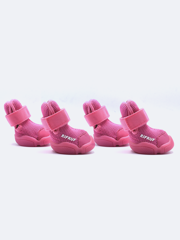 RIFRUF Dog Shoes | Caesar 1 Raspberry