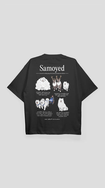 Kinu Supply Encyclopedia T-shirt | Samoyed