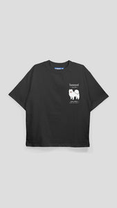 Kinu Supply Encyclopedia T-shirt | Samoyed