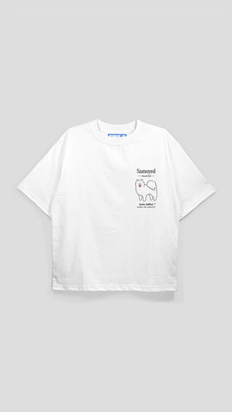 Kinu Supply Encyclopedia T-shirt | Samoyed