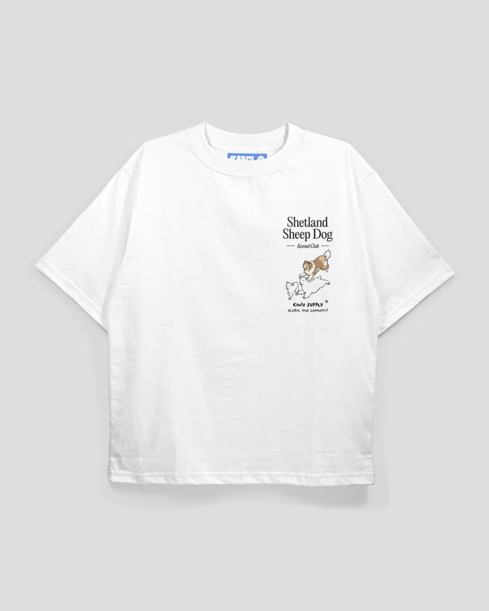 Kinu Supply Encyclopedia T-shirt | Shetland Sheepdog