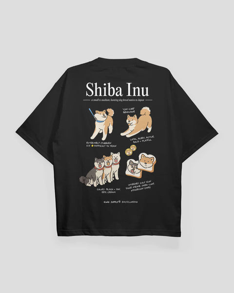 Kinu Supply Encyclopedia T-shirt | Shiba Inu