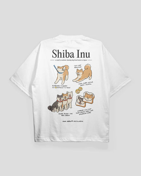 Kinu Supply Encyclopedia T-shirt | Shiba Inu