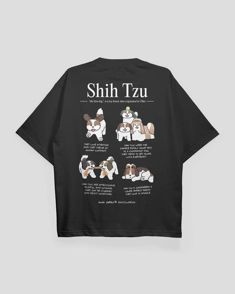 Kinu Supply Encyclopedia T-shirt | Shih Tzu