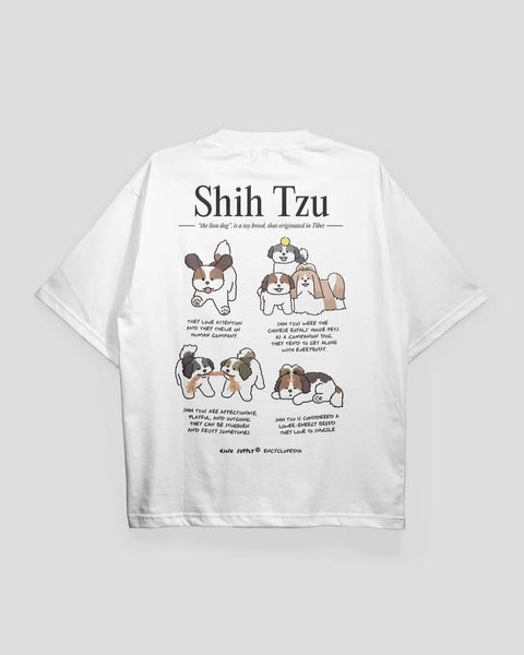 Kinu Supply Encyclopedia T-shirt | Shih Tzu