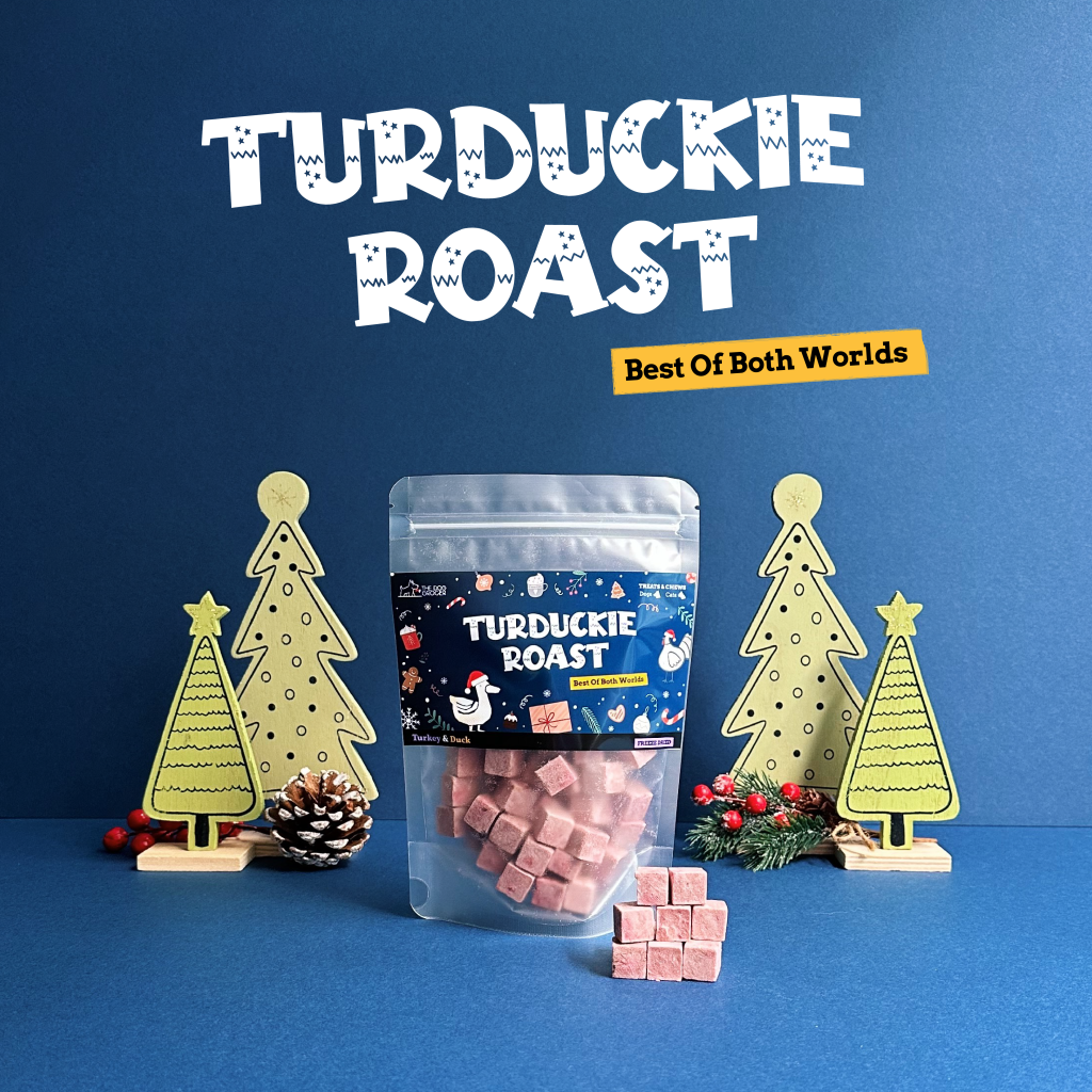 [X'mas Special] The Dog Grocer Treats - Freeze Dried  Turduckie Roast