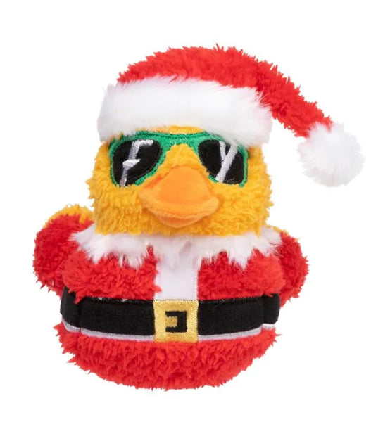 Fuzzyard Dog Toy | Christmas Quacker